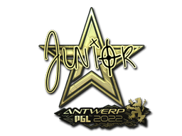 Item Sticker | junior (Gold) | Antwerp 2022