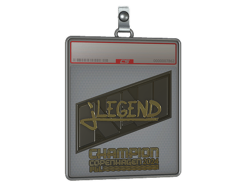 Item Sticker Slab | jL (Gold, Champion) | Copenhagen 2024