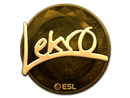 Item Sticker | Lekr0 (Gold) | Katowice 2019