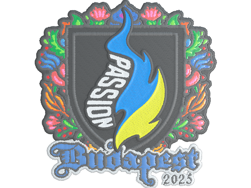 Item Sticker | Passion UA (Embroidered) | Budapest 2025