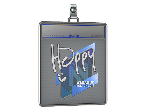 Item Sticker Slab | Happy | Boston 2018