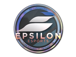 Cosmetic Sticker | Epsilon eSports (Holo) | Cologne 2014 of Craft