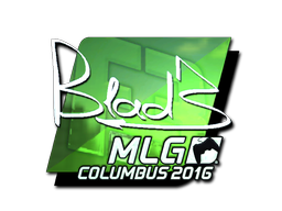 Item Sticker | B1ad3 (Foil) | MLG Columbus 2016