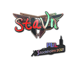 Item Sticker | stavn (Holo) | Stockholm 2021