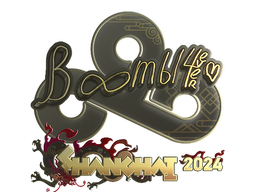 Item Sticker | Boombl4 (Gold) | Shanghai 2024