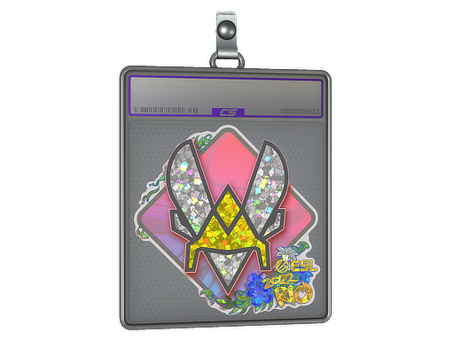 Item Sticker Slab | Vitality (Glitter) | Rio 2022