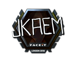 Item Sticker | jkaem (Foil) | London 2018
