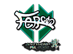 Item Sticker | fer (Glitter) | Antwerp 2022