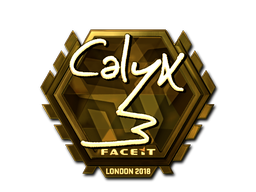Item Sticker | Calyx (Gold) | London 2018