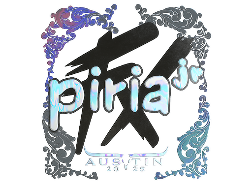 Item Sticker | piriajr (Holo) | Austin 2025