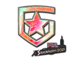 Item Sticker | Gambit Gaming (Holo) | Stockholm 2021
