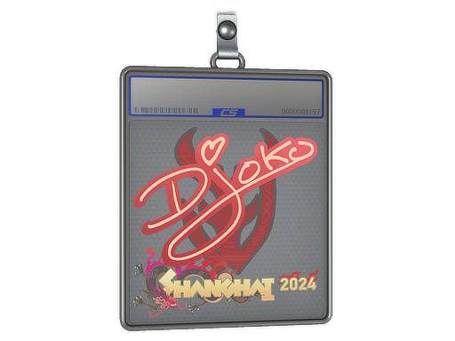 Item Sticker Slab | Djoko | Shanghai 2024