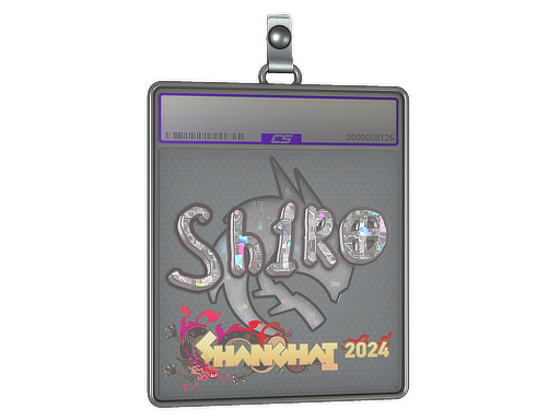 Item Sticker Slab | sh1ro (Glitter) | Shanghai 2024