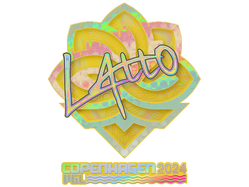 Item Sticker | latto (Holo) | Copenhagen 2024
