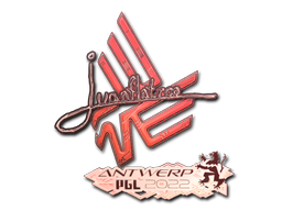 Item Sticker | juanflatroo (Holo) | Antwerp 2022