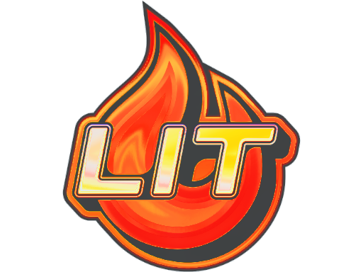 Item Sticker | Lit (Holo)