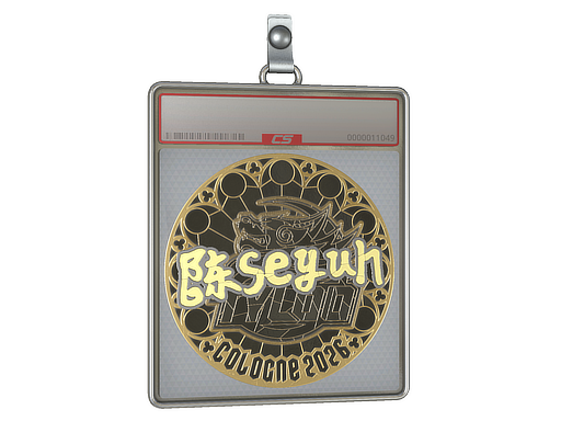 Item Sticker Slab | Moseyuh (Gold) | Cologne 2026