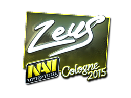 Item Sticker | Zeus (Foil) | Cologne 2015
