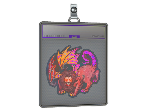 Item Sticker Slab | Manticore (Holo)