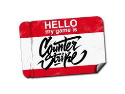 Item Sticker | Hi, My Game Is