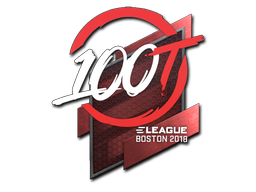 Item Sticker | 100 Thieves | Boston 2018