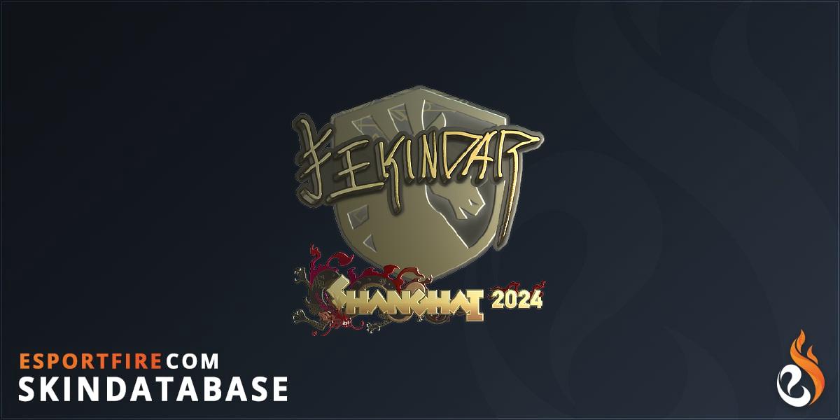 Sticker | YEKINDAR (Gold) | Shanghai 2024 - EsportFire.com