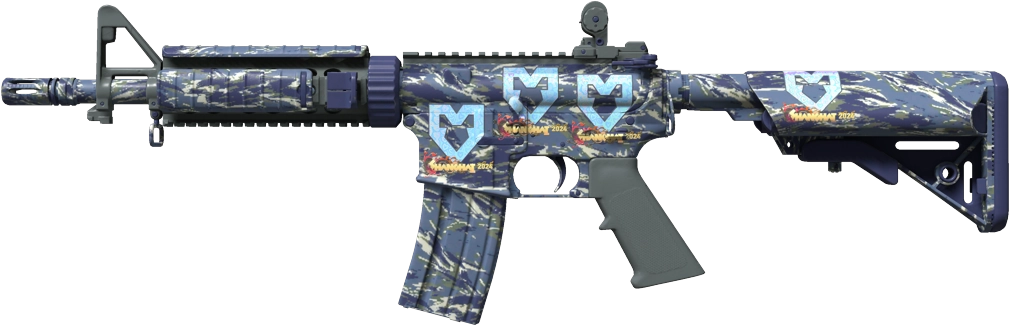 Item M4A4 | Naval Shred Camo