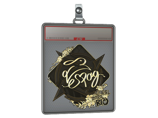 Item Sticker Slab | es3tag (Gold) | Rio 2022