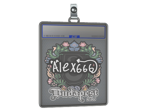 Item Sticker Slab | alex666 | Budapest 2025