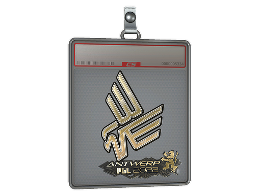 Item Sticker Slab | Bad News Eagles (Gold) | Antwerp 2022