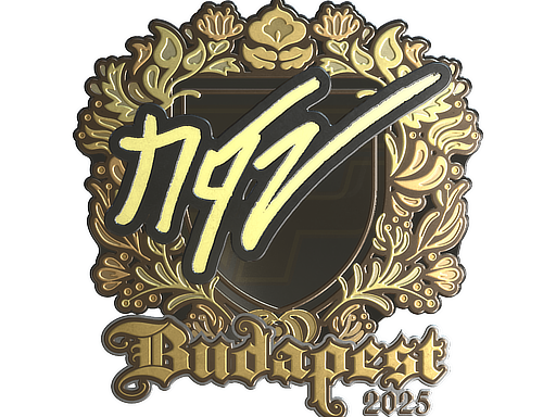 Item Sticker | NQZ (Gold) | Budapest 2025