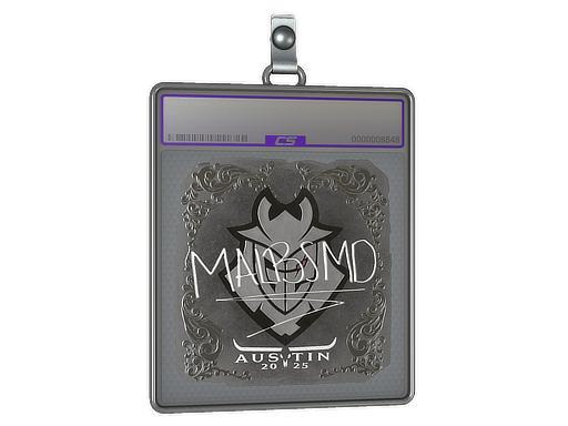 Item Sticker Slab | malbsMd (Foil) | Austin 2025