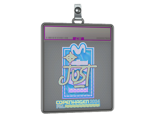 Item Sticker Slab | JUST (Holo) | Copenhagen 2024