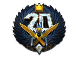 Cosmetic Sticker | All Hail the King (Foil) of Craft