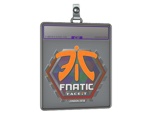 Item Sticker Slab | Fnatic (Holo) | London 2018