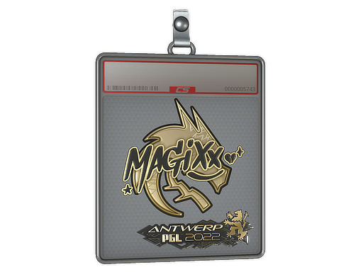 Item Sticker Slab | magixx (Gold) | Antwerp 2022