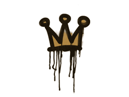 Item Graffiti | Little Crown (Desert Amber)