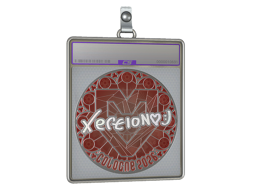 Item Sticker Slab | xertioN (Foil) | Cologne 2026