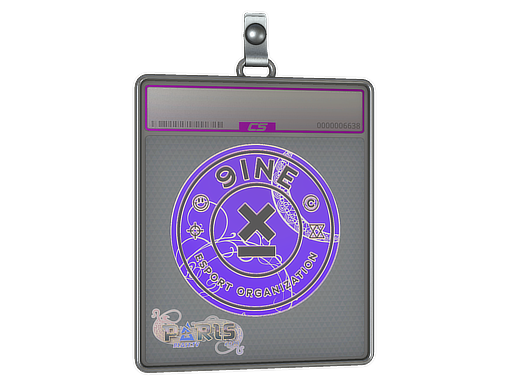 Item Sticker Slab | 9INE (Holo) | Paris 2023