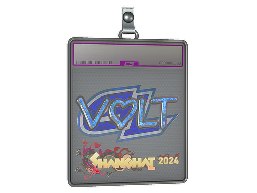 Item Sticker Slab | volt (Holo) | Shanghai 2024