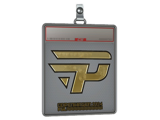 Item Sticker Slab | paiN Gaming (Gold) | Copenhagen 2024