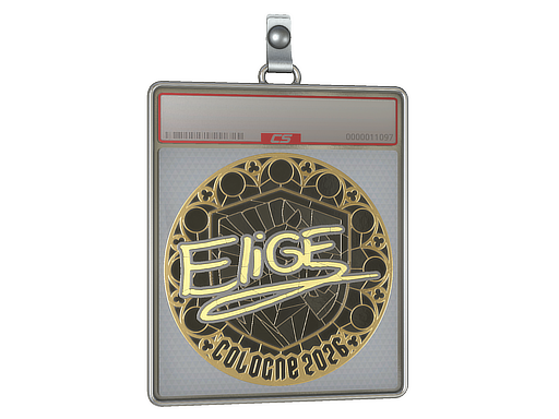 Item Sticker Slab | EliGE (Gold) | Cologne 2026