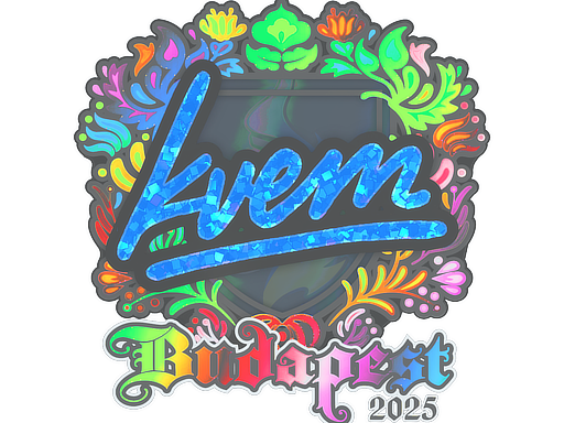 Item Sticker | Kvem (Holo) | Budapest 2025
