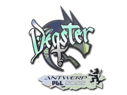 Item Sticker | degster (Holo) | Antwerp 2022