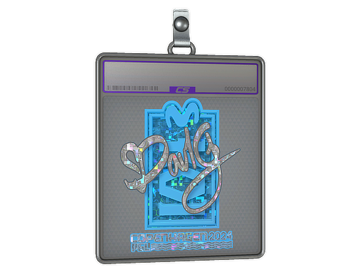 Item Sticker Slab | dav1g (Glitter) | Copenhagen 2024