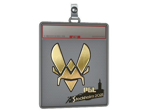 Item Sticker Slab | Vitality (Gold) | Stockholm 2021