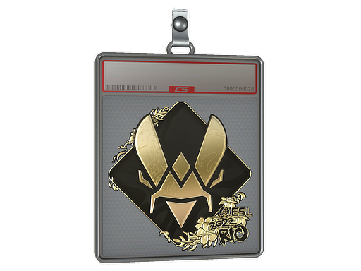 Item Sticker Slab | Vitality (Gold) | Rio 2022