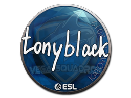 Item Sticker | tonyblack | Katowice 2019