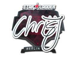 Item Sticker | chrisJ (Foil) | Berlin 2019