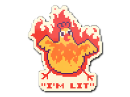 Item Sticker | I'm Lit